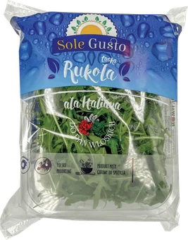 Sałaty rukola/roszp/szpinak 100g mix widok główny