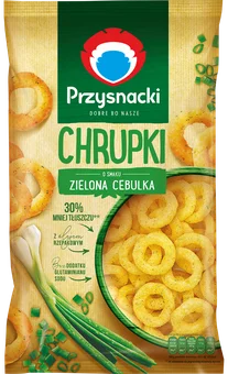 Chrupki o smaku zielona cebulka Przysnacki 140g widok 1