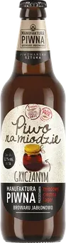 Piwo na miodzie gryczanym 0,5l 5,2% but. bzzw. widok główny