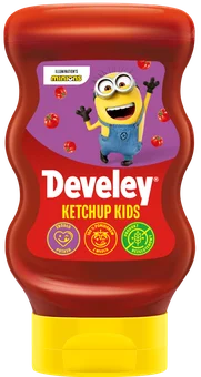 Zdjęcie produktu - Ketchup kids Minionki Develey 273g
