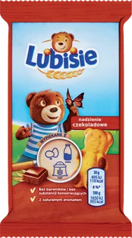 Baton Petitki Lubisie z czekoladą 30g widok główny