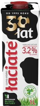 Mleko UHT 3,2% Łaciate 1l widok główny