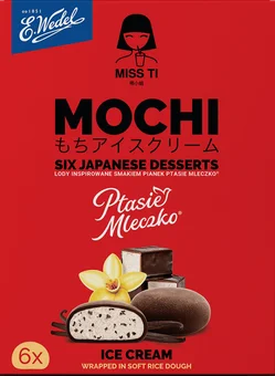 Lody multipack Mochi Ptasie Mleczko Miss Ti 6x35g widok 1
