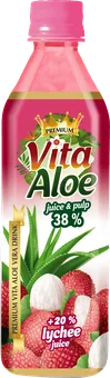 Napój aloesowy liczi Vita Aloe 0,5l widok 1