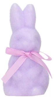 Figurka zając flokowany 10cm WN26 widok 1