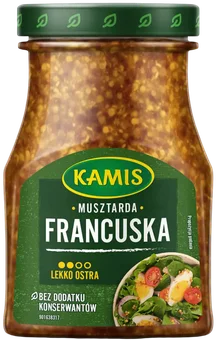 Musztarda francuska Kamis 185g widok 1