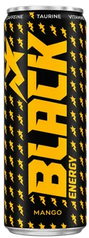 Zdjęcie produktu - Napój energet. mango Black 250ml puszka