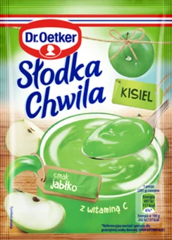 Zdjęcie produktu - Kisiel Słodka Chwila jabłko Dr.Oetker 30g