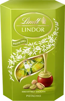 Bombonierka pistacjowa Lindor 200g widok 1