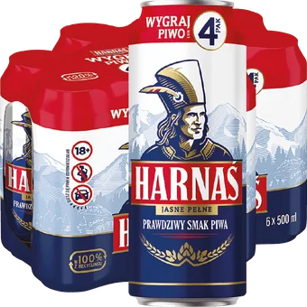 Piwo Harnaś 0,5l 5,8% puszka widok 1