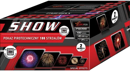 Bateria Show 100 strzałów PXB3918 S25 widok 1