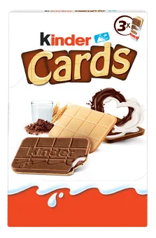 Ciastko Kinder Card 76,8g widok główny 