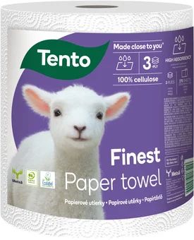 Zdjęcie produktu - Ręcznik pap. finest Tento A1 3w 275l 55m