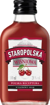 Likier Staropolska wiśniowa 100ml 28% widok główny 