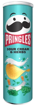 Zdjęcie produktu - Chipsy Pringles orgin/cre ch&her 165g mix