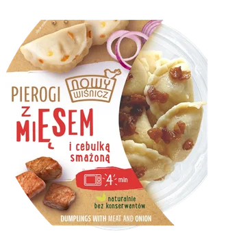 Pierogi z mięsem i cebulką smażo Nowy Wiśnicz 345g widok główny 