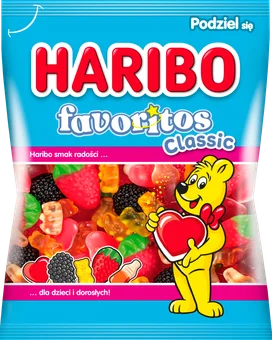 Żelki Favoritos Classic Haribo 150g widok 1