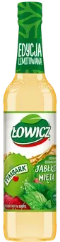 Syrop jabłko mięta Łowicz 400ml widok 1