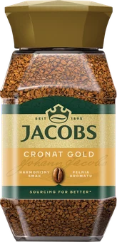 Kawa rozpuszczalna Jacobs Cronat Gold 200g widok główny 