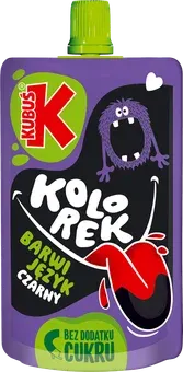 Mus pitaja kolorek czarny Kubuś 100g widok 1