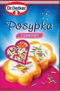 Posypka cukrowa kolorowa Dr.Oetker 80g widok 1
