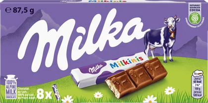 Czekolada Milkinis Milka 87,5g widok 2