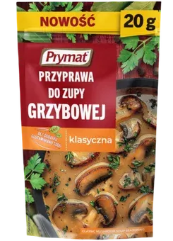 Zdjęcie produktu - Przyprawa do zupy grzybowej Prymat 20g