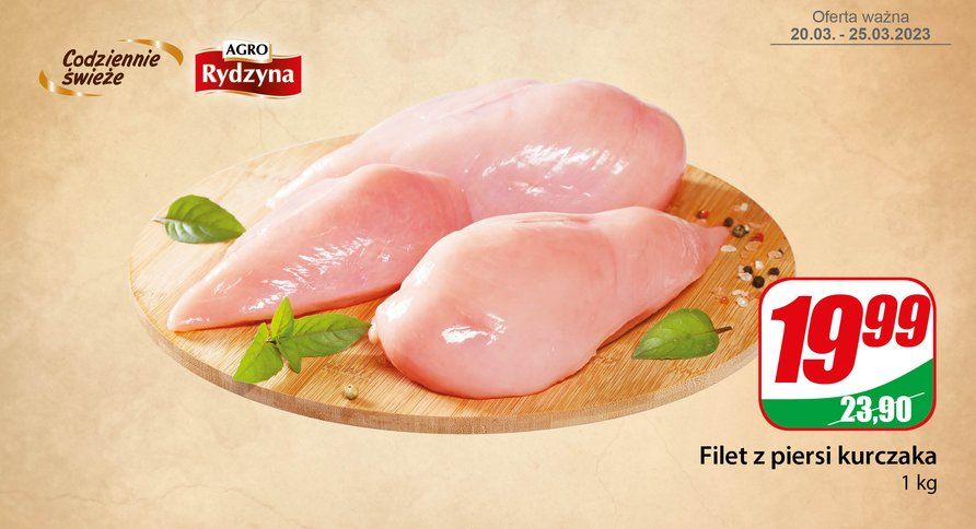 Filet z piersi kurczaka