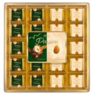 Zdjęcie produktu - Bombonierka hazelnut&almond Passion Vobro 244g