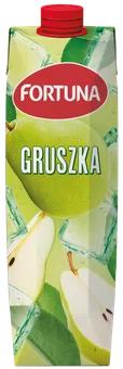 Zdjęcie produktu - Napój niegaz. o smaku gruszkowym Fortuna 1l