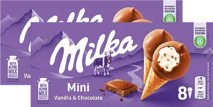 Lody multipack mini Milka 8x25ml widok 1