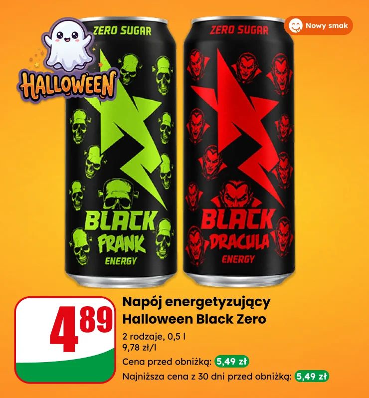 Baner Halloween black bebeto cukierki WW