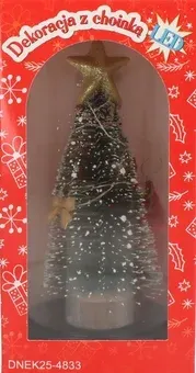 Dekoracja z choinką LED BN25 widok 2