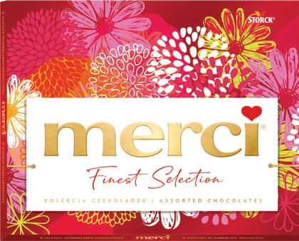 Zdjęcie produktu - Bombonierka Merci 250g