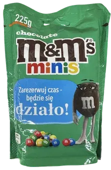 Zdjęcie produktu - Draże M&M's Minis 225g