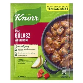 Fix gulasz węgierski Knorr 46g widok 1