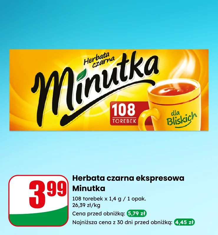 Herbaty, kawy oraz produkty chłodzone teraz taniej w DINO!