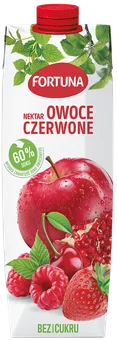 Nektar owoce czerwone Fortuna 1l widok 1