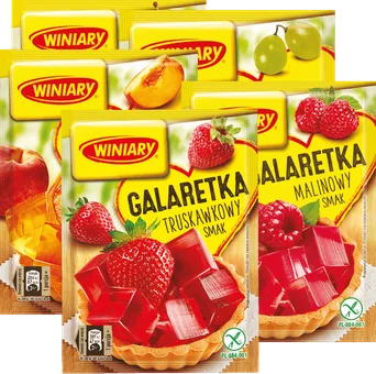 Galaretka truskawkowa Winiary 71g widok 1