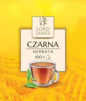 Zdjęcie produktu - Herbata czarna Lord James 100x2g