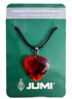 Naszyjnik/choker z serduszkiem mix widok główny