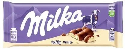 Czekolada white bubbly Milka 95g widok 1