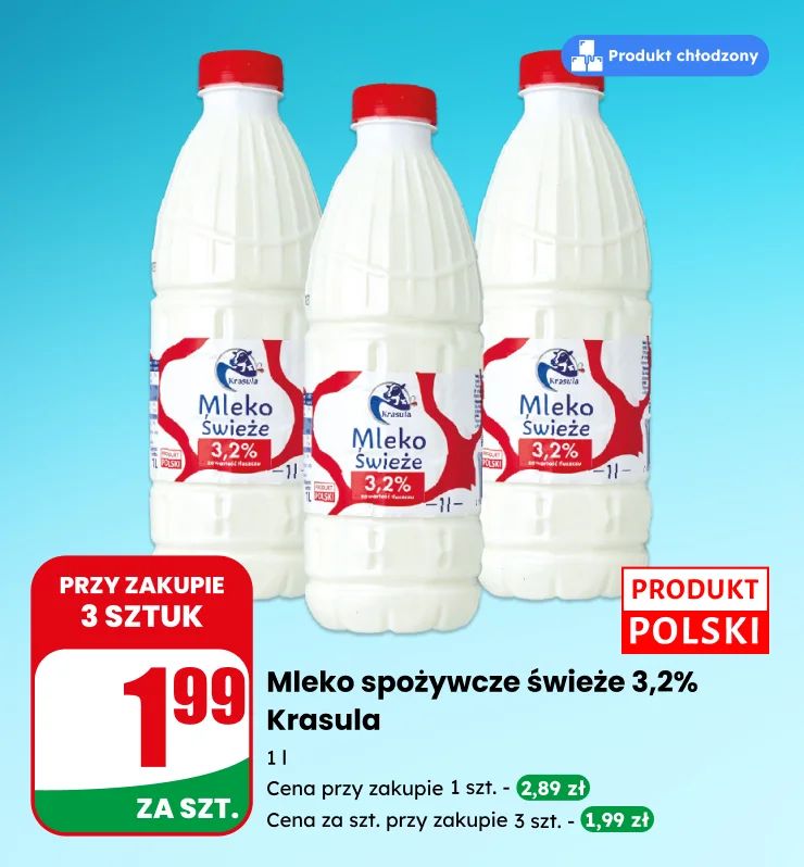 Nabiał teraz taniej w DINO!