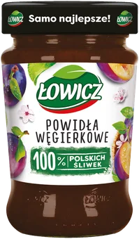 Powidła węgierkowe Łowicz 290g widok główny