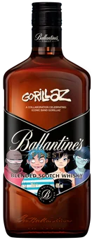 Whisky Ballantines Gorillaz 0,7l 40% widok 1