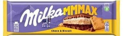 Czekolada choco&biscuit Milka 300g widok 1