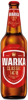 Piwo Warka jasne pełne 0,5l 5,2% but. zw. widok główny
