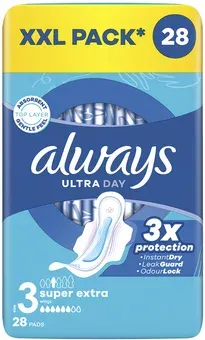 Zdjęcie produktu - Podpaski Always ultra day super extra 28szt