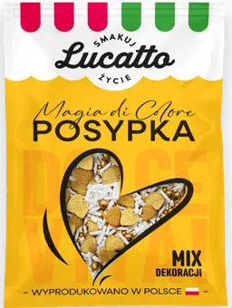 Posypka mix serduszka Lucatto 30g widok 1