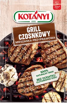 Zdjęcie produktu - Przyprawa grill czosnkowy Kotanyi 25g
